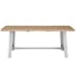 Table extensible grise en chêne 180-240 cm PAROS