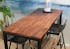 Table haute de jardin en bois d'acacia 150 cm SAMANA