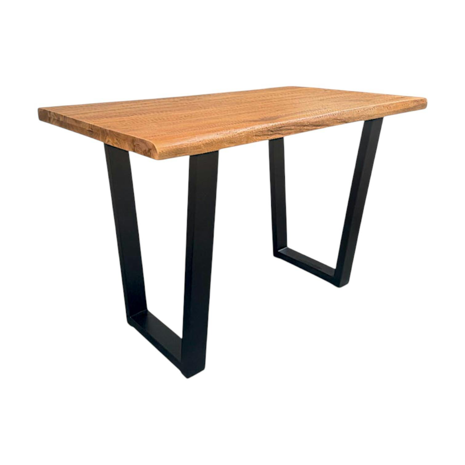 Table haute en bois de teck recyclé 160 cm TIMOR