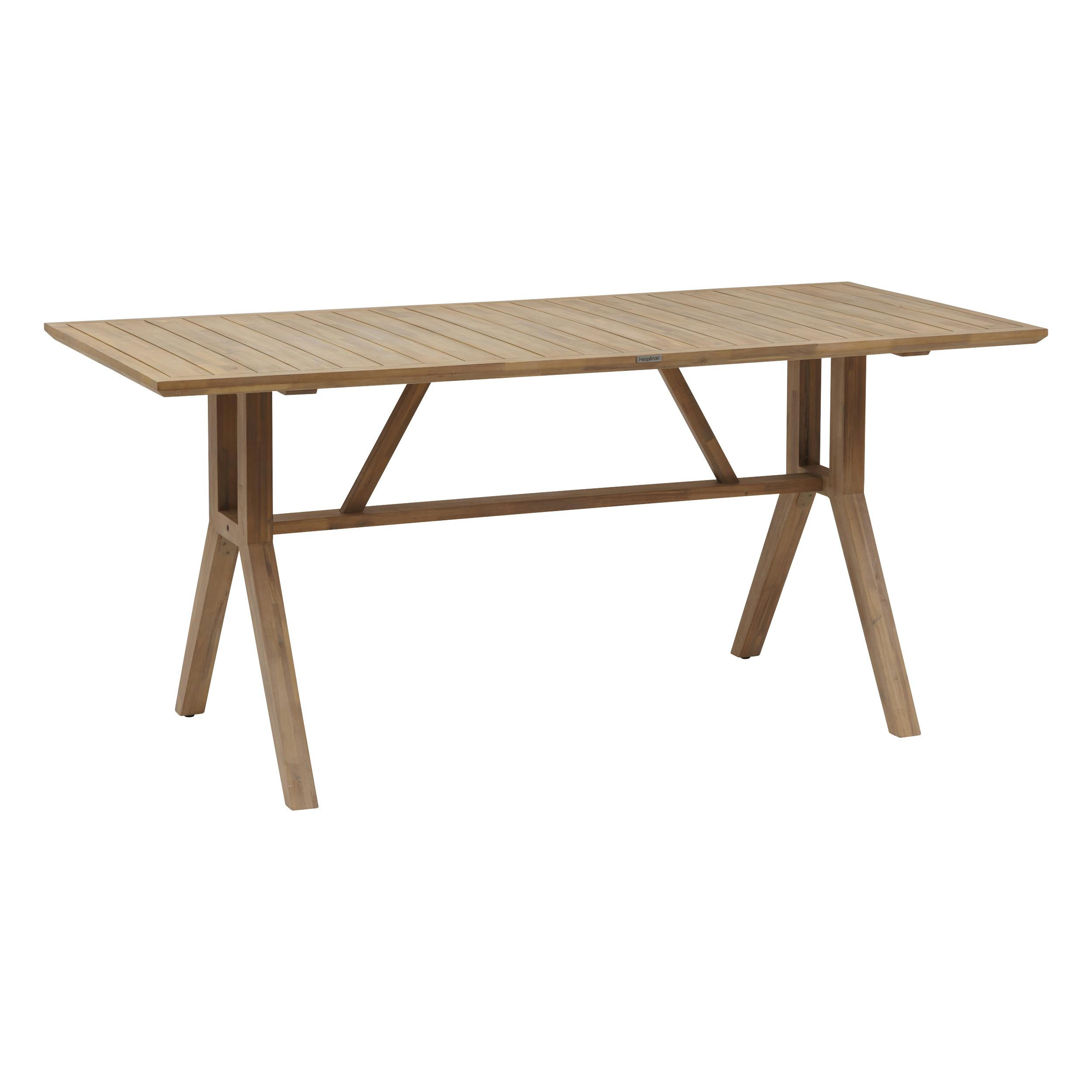 Table haute jardin en bois d'acacia 210 cm IBIZA