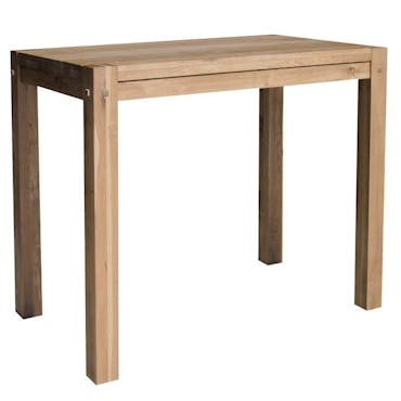  Table haute mange debout en bois de style campagne