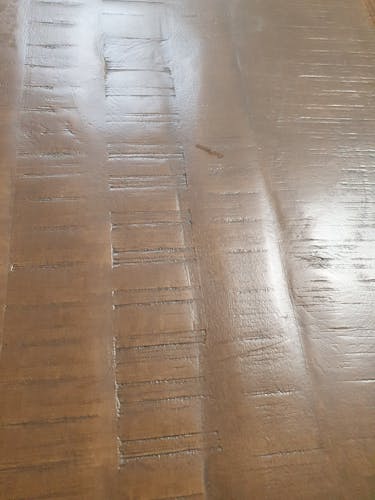 Table pied central bois de manguier 230 cm LUCKNOW