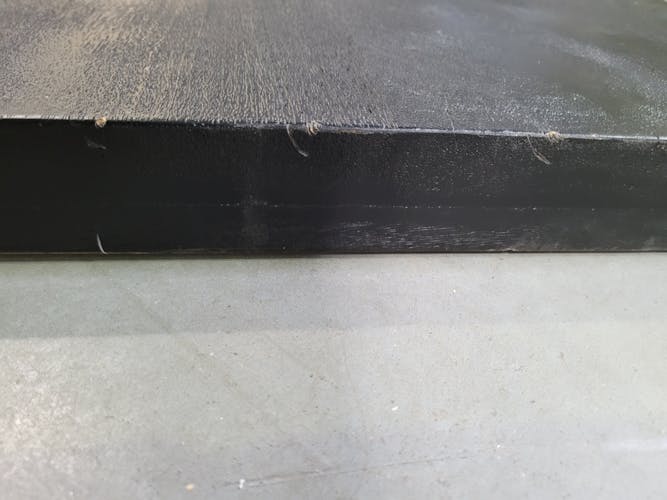 Table pied central bois de manguier noir 165 cm LUCKNOW