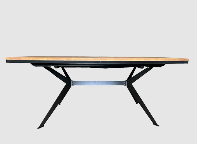 Table rectangulaire extensible en chêne huilé 220 cm PALERME