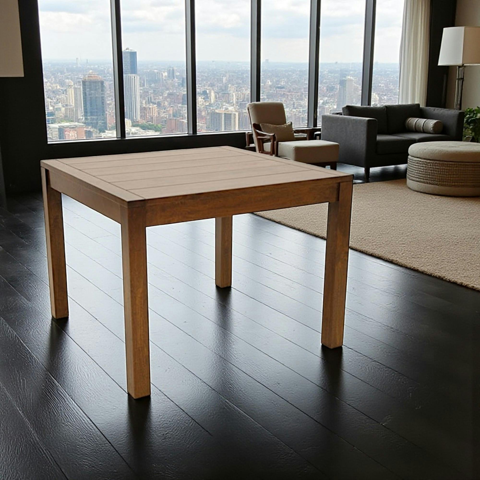 Table repas carrée 100cm ATTAN