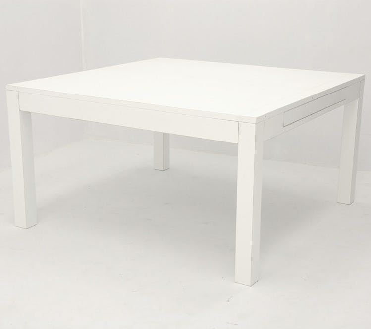 Table repas carrée extensible hévéa 140/240cm OLGA