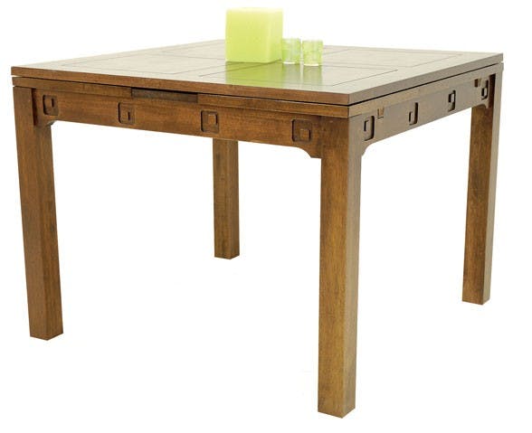 Table repas extensible hévéa 100/180cm TESSA