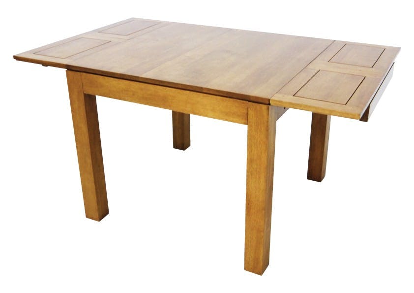 Table repas extensible hévéa 90/154cm HELENA