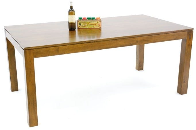 Table repas hévéa 180x100cm HELENA