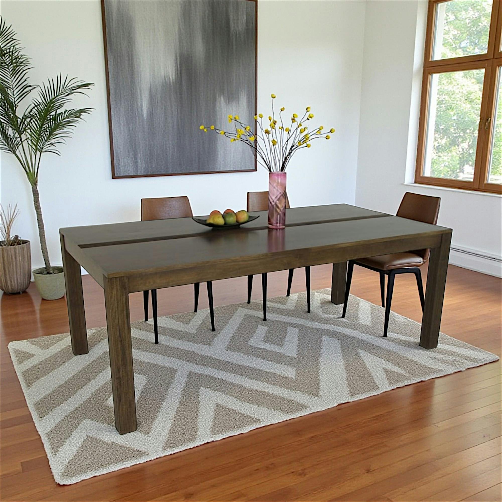 Table repas hévéa 200x100cm GALA