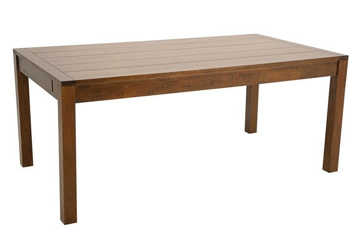 Table repas rectangle extensible 180-280cm hévéa ATTAN