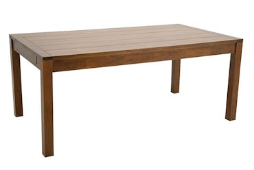  Table repas rectangle extensible 180-280cm hévéa ATTAN