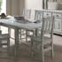 Table repas rectangle extensible pin blanc 160/260CM RIVAGE