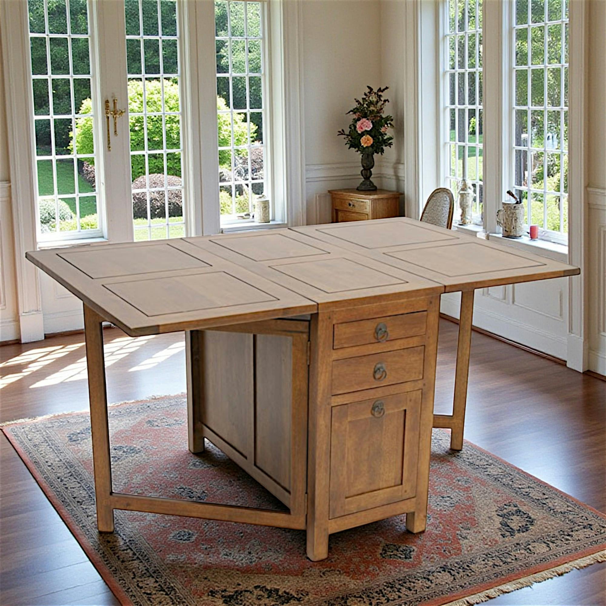 TABLE REPAS TRADITION rectangle pliante 90cm