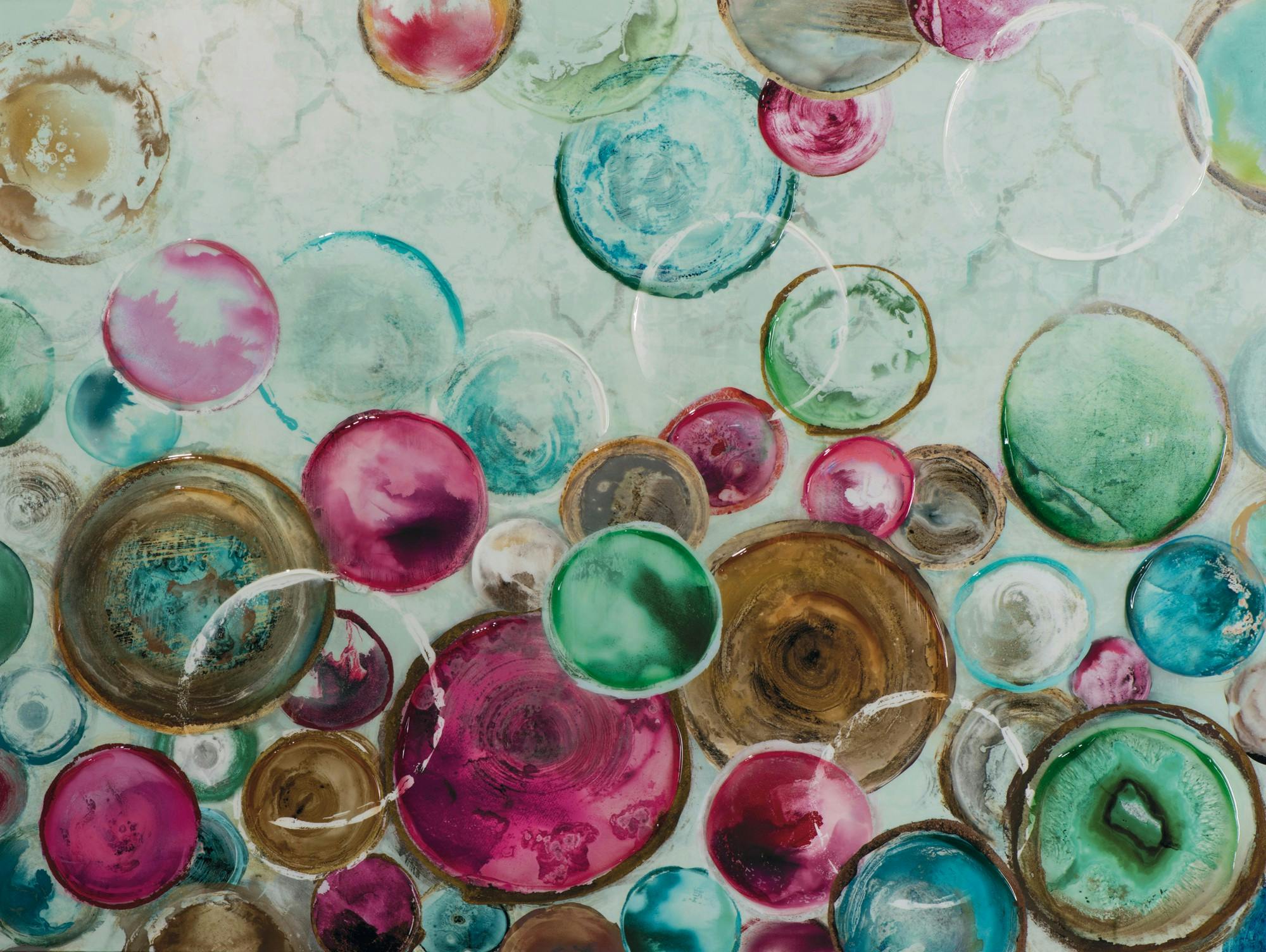 Tableau Abstrait laqué 90x120 Peinture acrylique