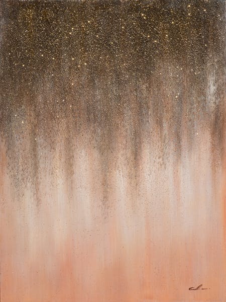 Tableau abstrait nuit version 2
