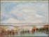 Tableau bord de mer rivage style impressionniste