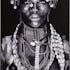 Tableau FEMME Africaine tons noirs et blancs 82,5x122,5cm