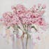 Tableau Fleurs en bouquet abstrait 40x40 Peinture acrylique