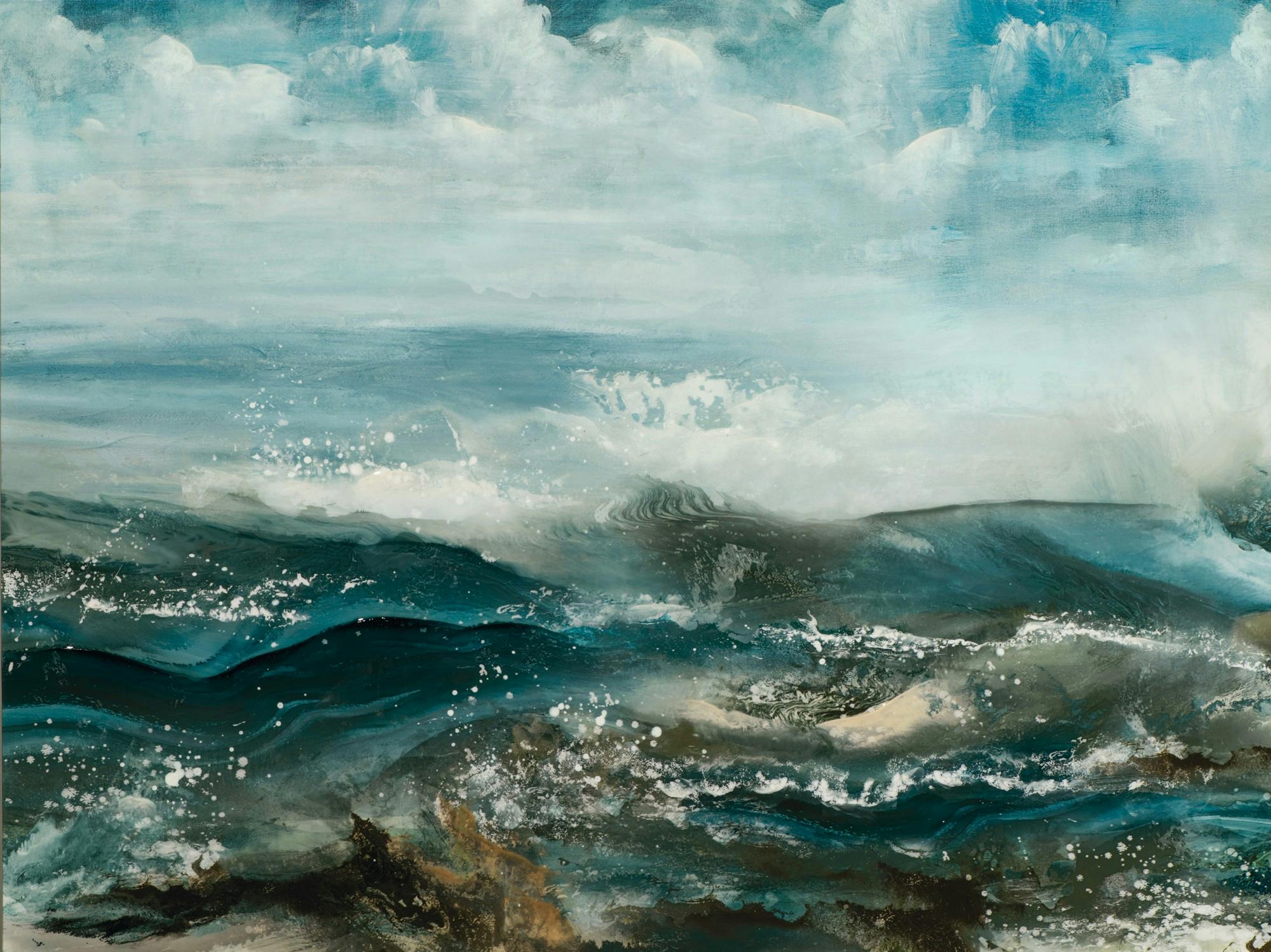 Tableau Marine laqué 90x120 Peinture acrylique