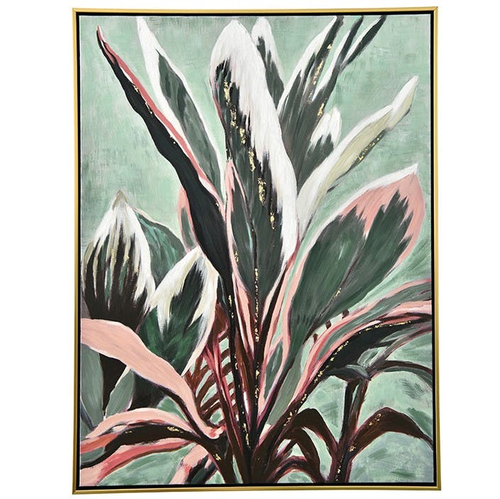 Tableau pastel plante calathéa