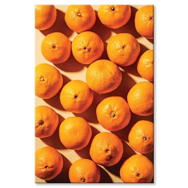 Tableau photo plexiglas oranges