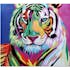 Tableau pop art tigre