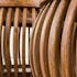 Tables basses rondes avec baguettes bois (lot de 2) DELHI
