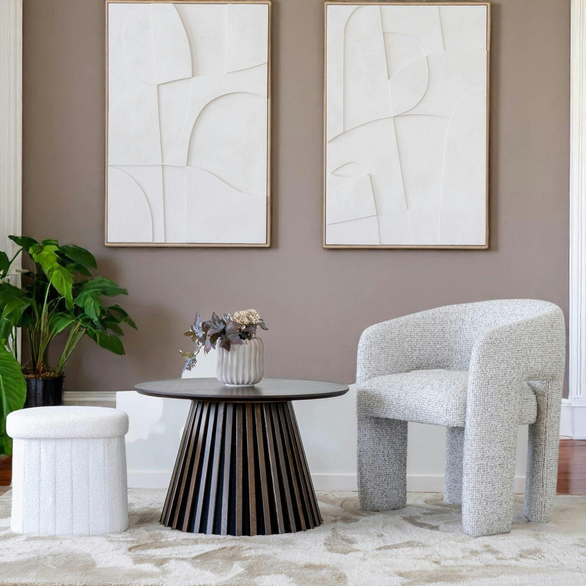 Tapis beige rectangulaire 200x300 cm FEZ