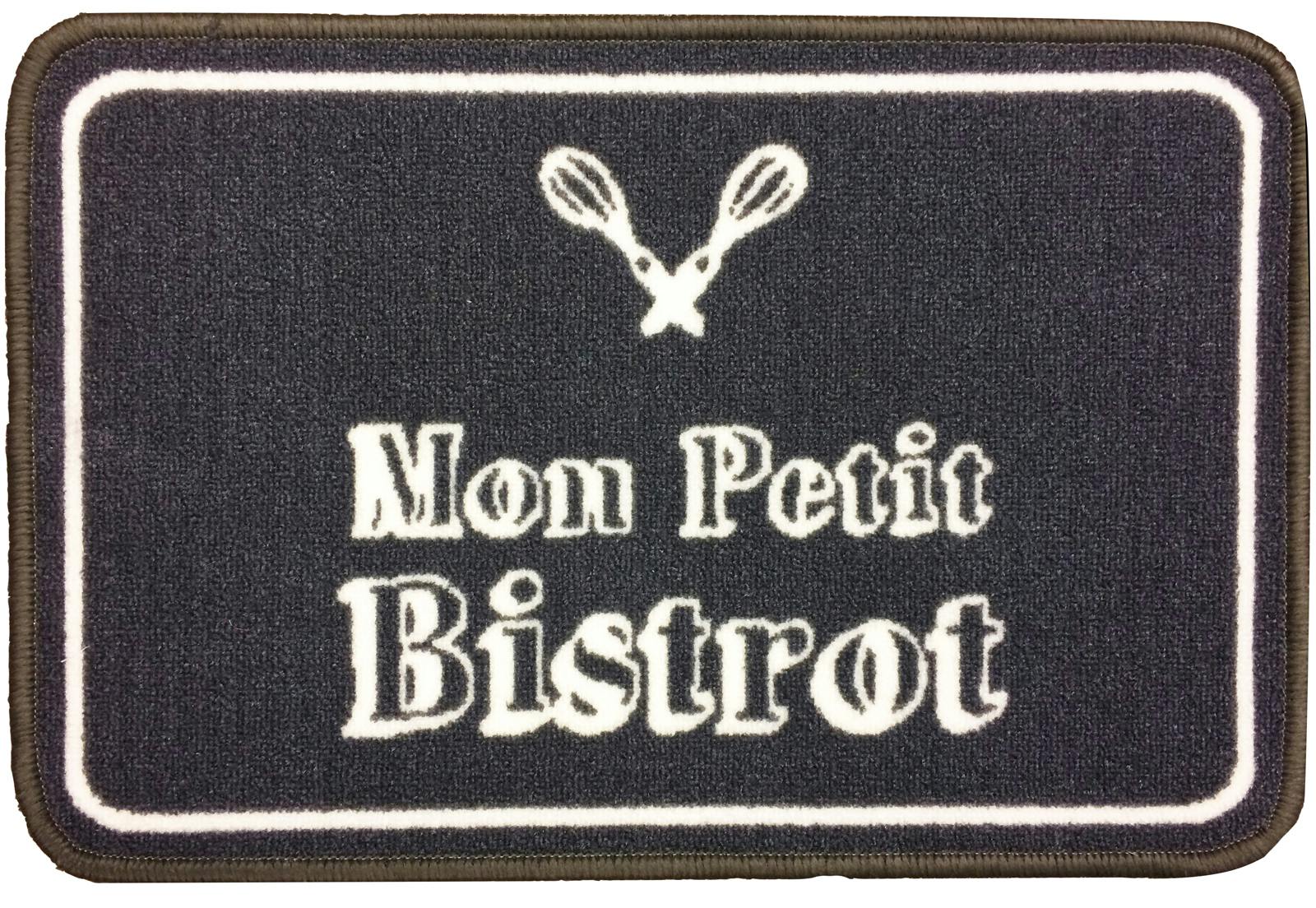 Tapis de cuisine "Mon petit bistro" 40x60cm