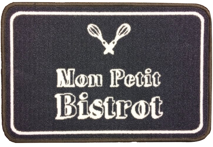 Tapis de cuisine "Mon petit bistro" 50x80cm
