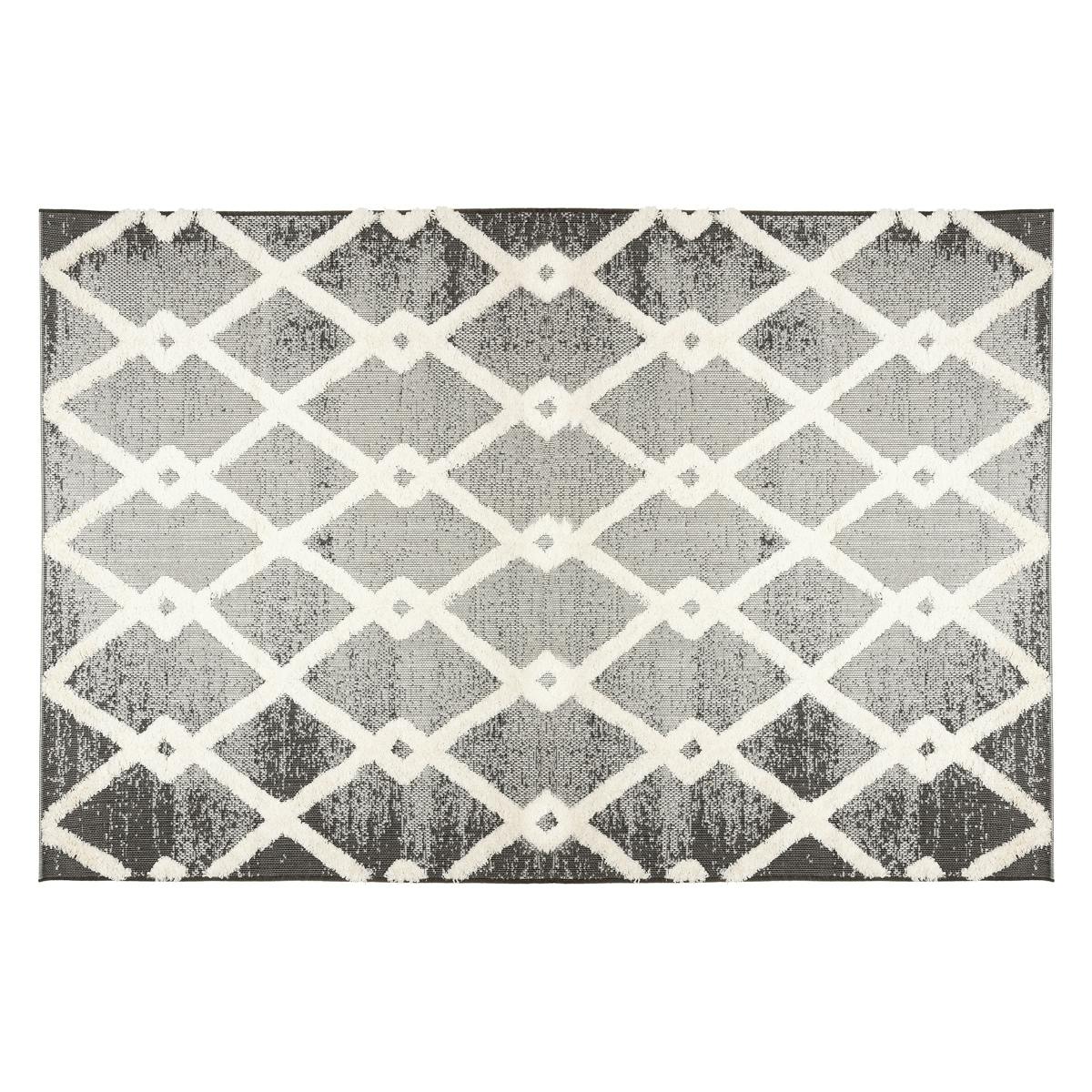 Tapis gris galet 160x230