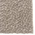 Tapis rectangulaire 200 x 290 cm laine bouclettes taupe