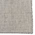 Tapis rectangulaire 200 x 290 cm laine tissée gris chiné