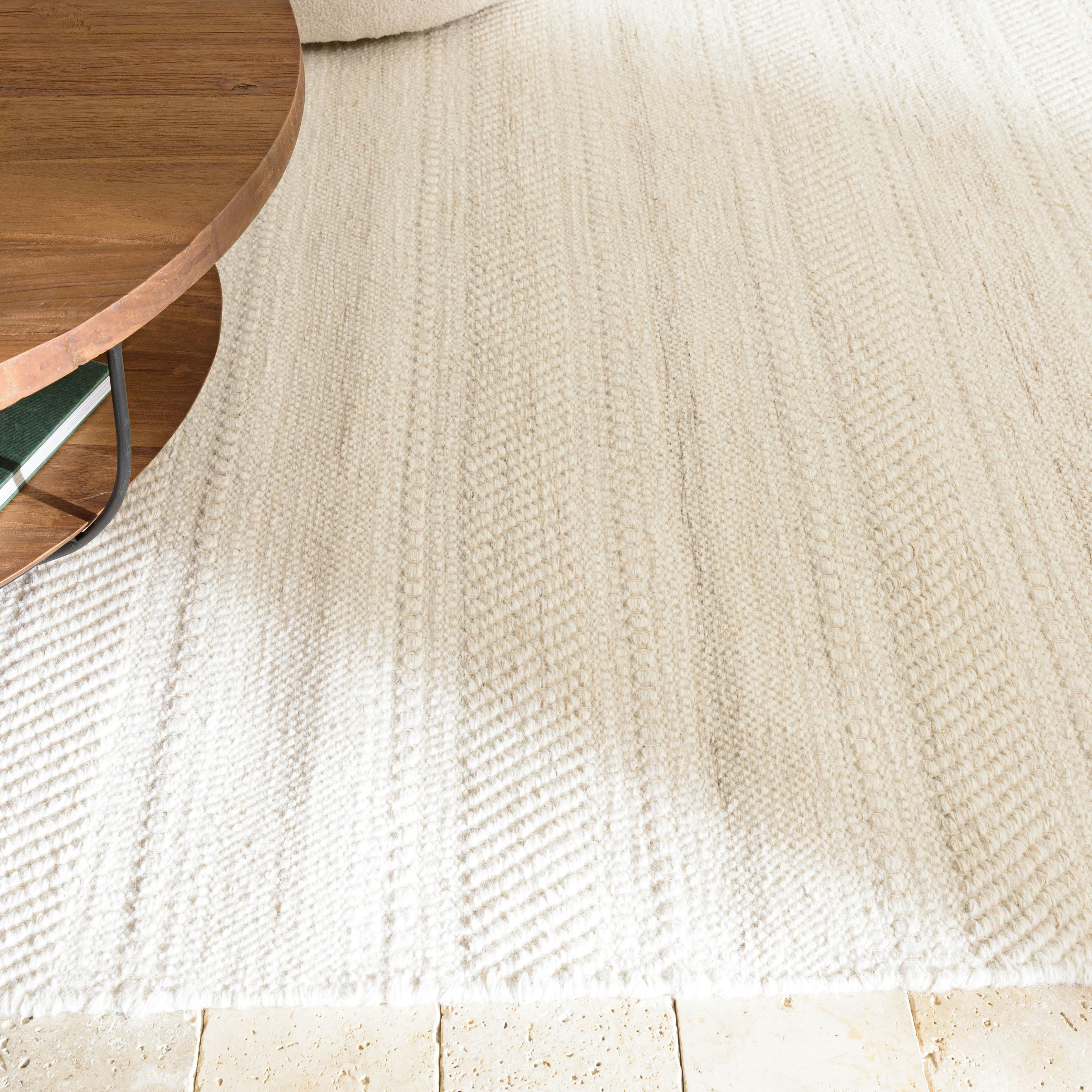 Tapis en laine design géométrique Lozenge