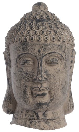 Tête de Bouddha en terre cuite H25cm