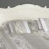 Tête de lit 160cm -  Acajou et MDF - Style romantique APOLLINE - AMADEUS