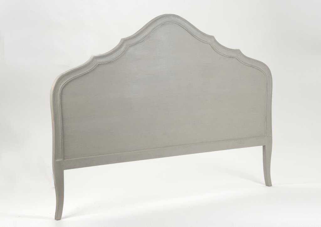 Lit Baroque en tissu imprimé zèbre et bois argenté