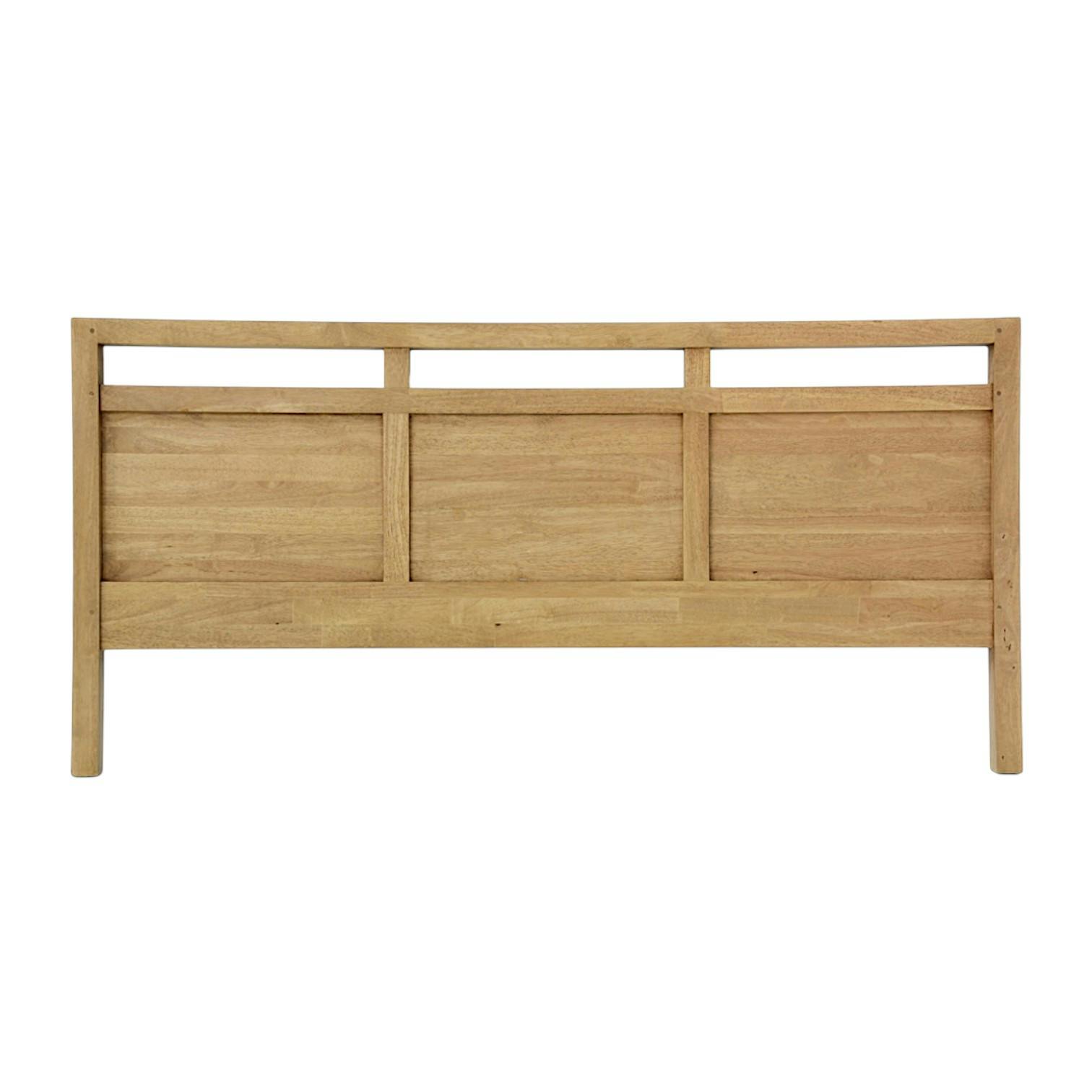 Tête de lit Hévéa pour lit couchage 160 186x4,5x80cm HELENA