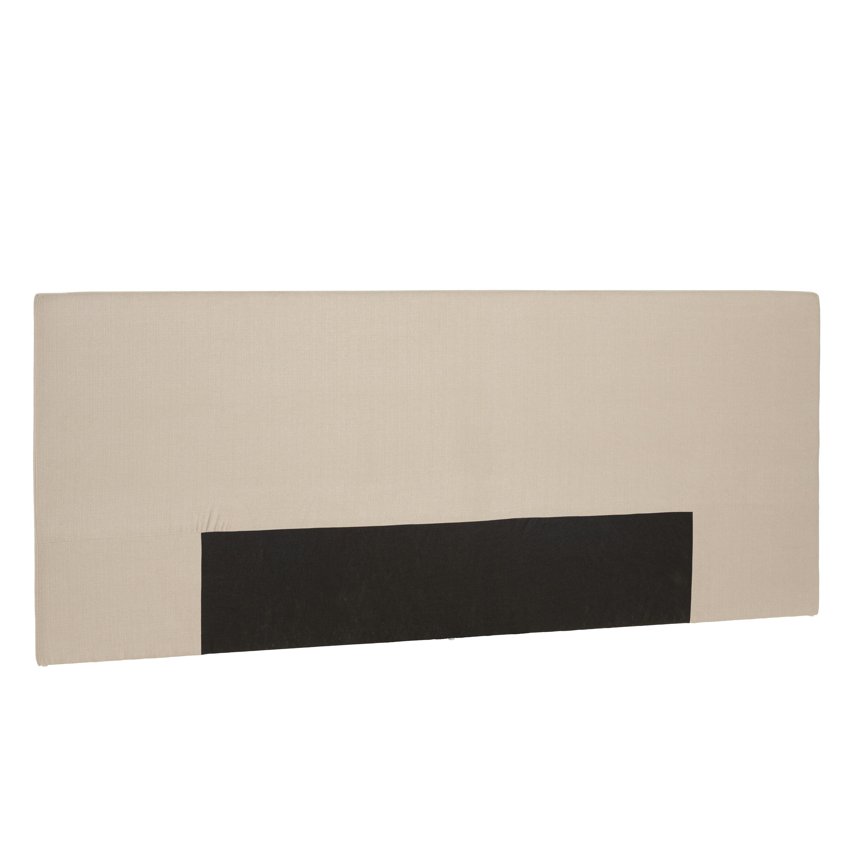 Tête de lit rembourrée pour lits 160/180cm couleur lin RIVANA