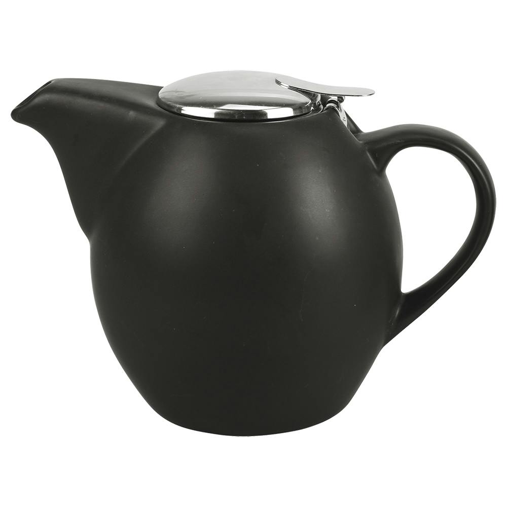 Théière 0,9 l noir mat
