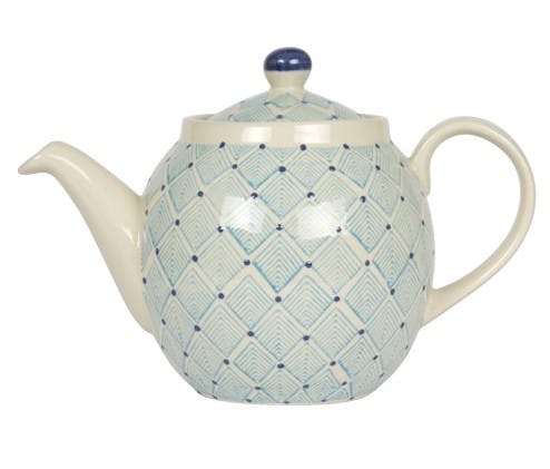 Lot De 5 Théières En Porcelaine Multicolore - Pour Décoration Ou Collection