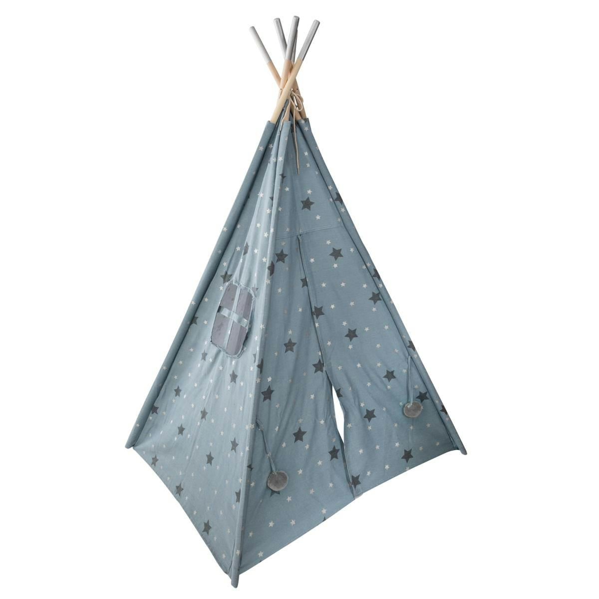 Tipi enfant H160cm bleuté