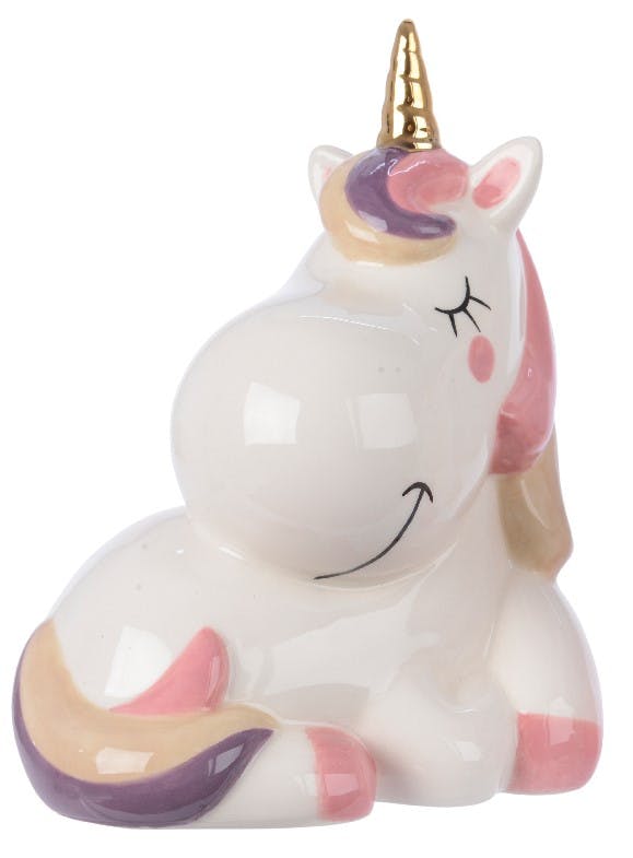 Tirelire Licorne couchée