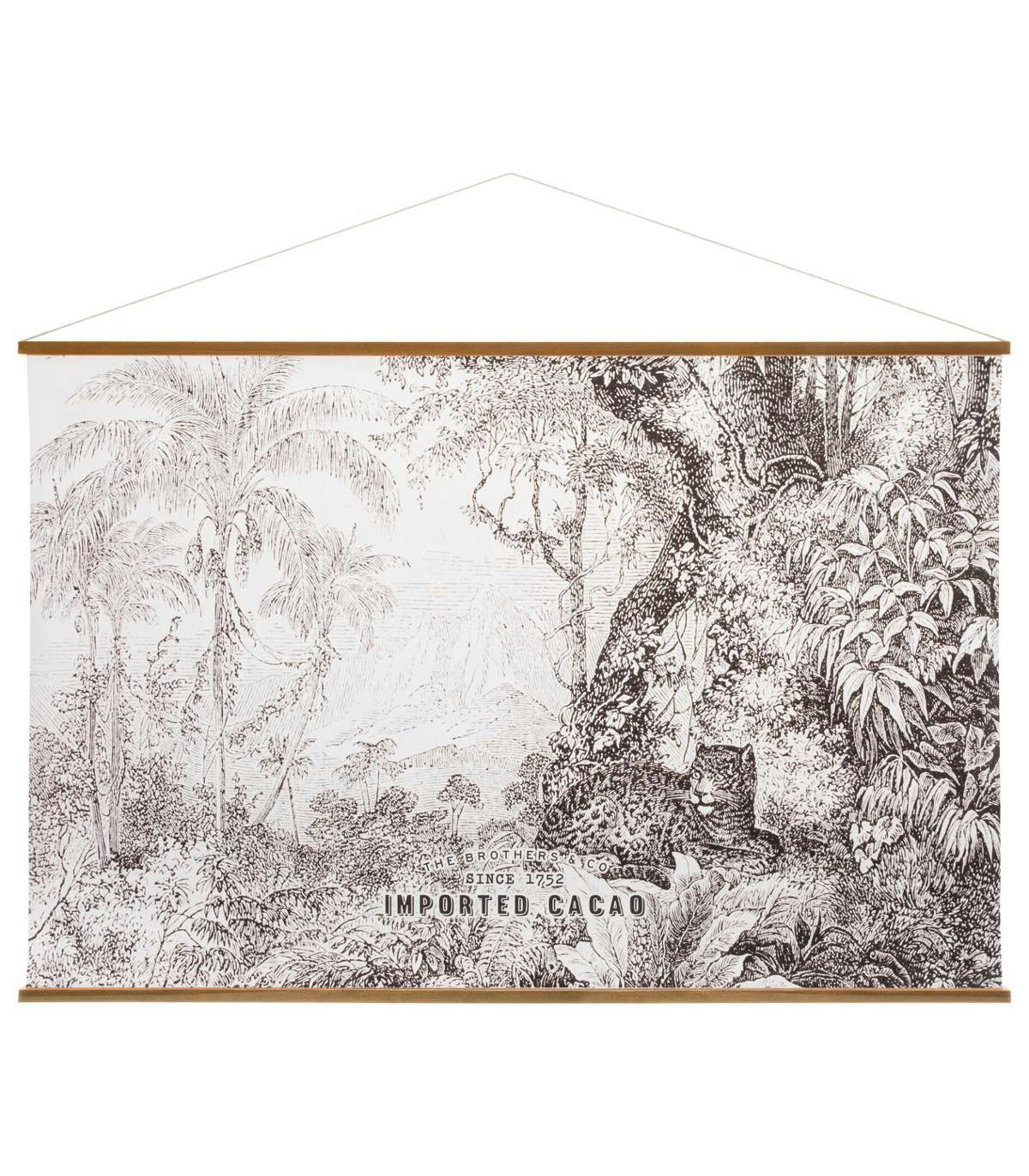 Toile à suspendre Forêt coloniale