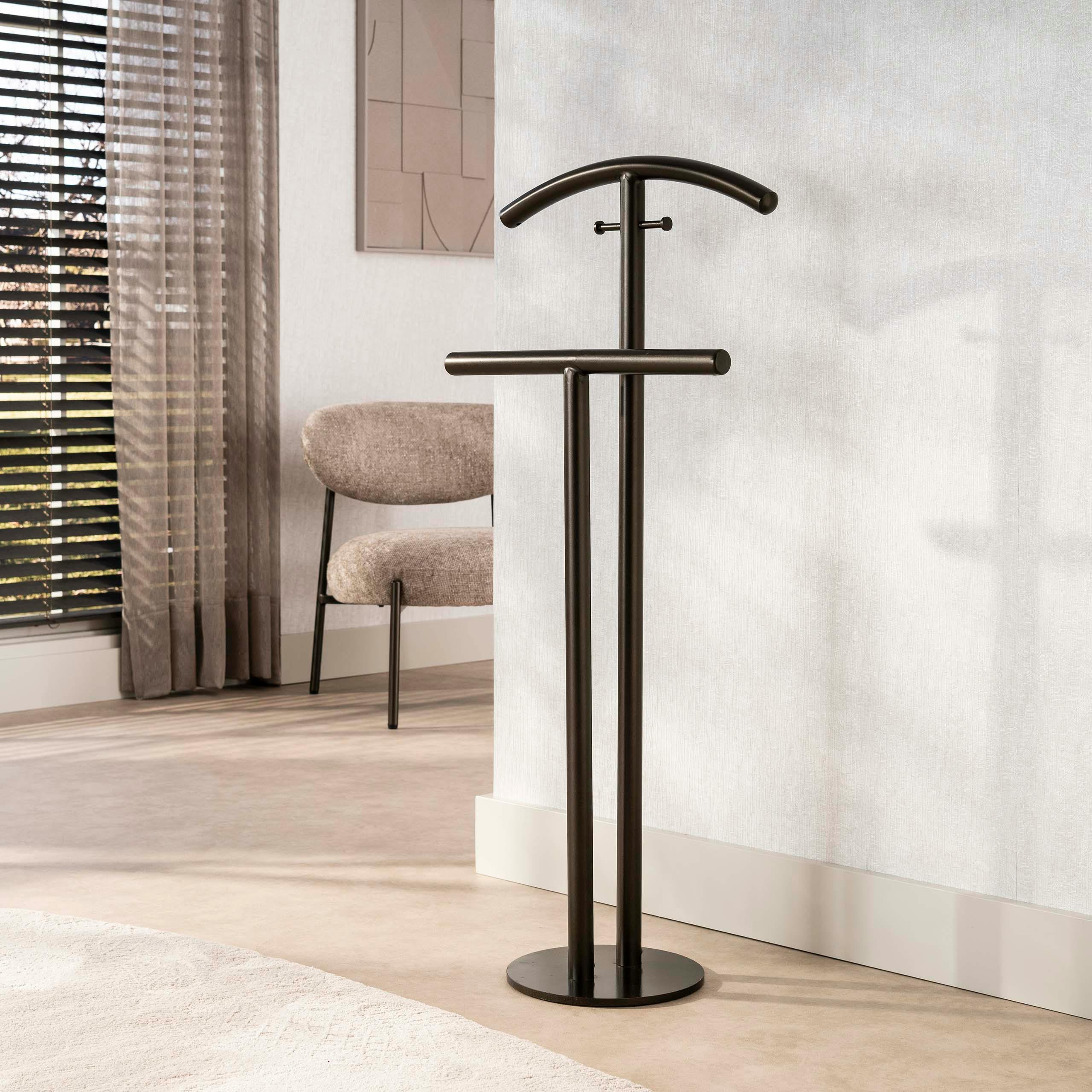 Valet de chambre en métal finition bronze HELSINKI