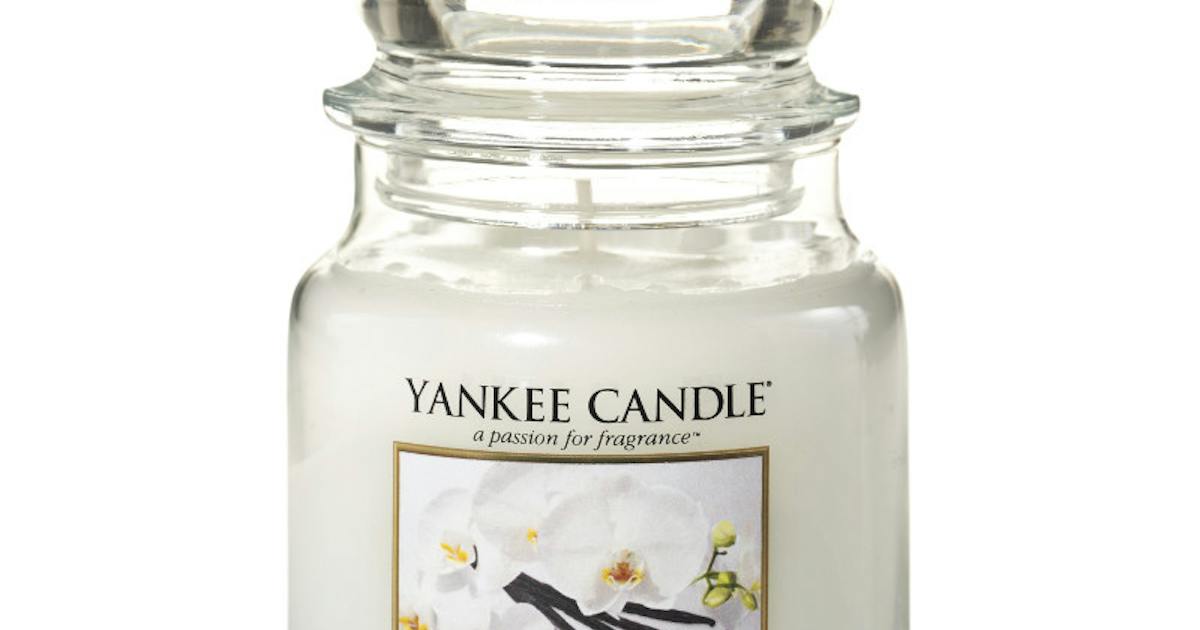 Yankee Candle bougie jarre parfumée | moyenne taille | Fête scintillante | jusqu'à 75 heures de combustion Yankee Candle bougie jarre parfumée | moyenne taille | Fête scintillante | jusqu'à 75 heures de combustion