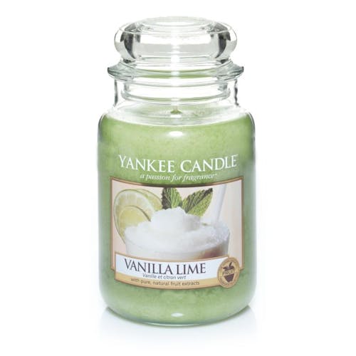 Vanille Citron vert bougie parfumée grande jarre YANKEE CANDLE