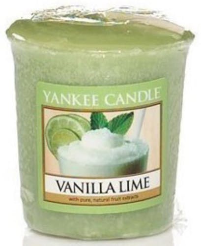 Vanille Citron Vert bougie parfumée votive YANKEE CANDLE