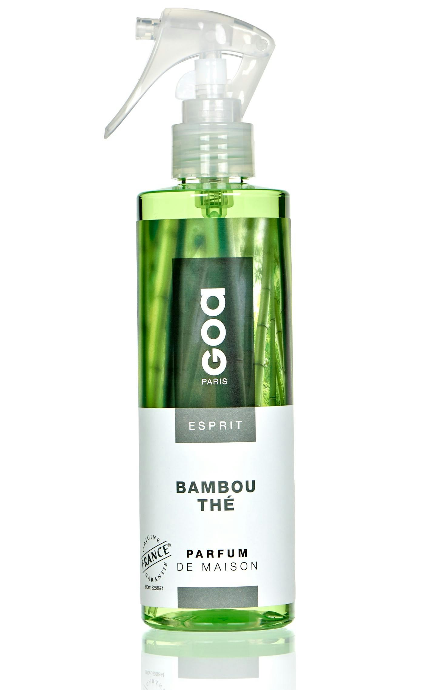 Vaporisateur de Parfum rechargeable Personnalisable en Bambou